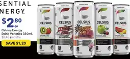 Celsius energy drink varieties