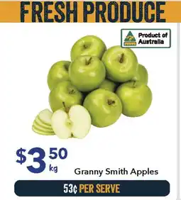 Ritchies Granny smith apples offer