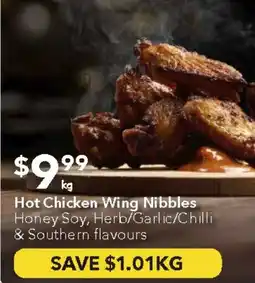 Ritchies Hot chicken wing nibbles offer