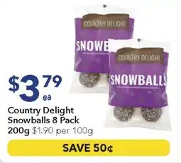 Ritchies Country delight snowballs offer
