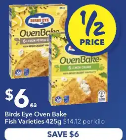 Ritchies Birds eye oven bake fish offer
