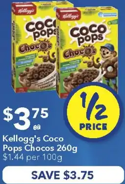 Ritchies Kellogg's coco pops chocos offer