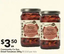 Ritchies Dried Tomatoes offer