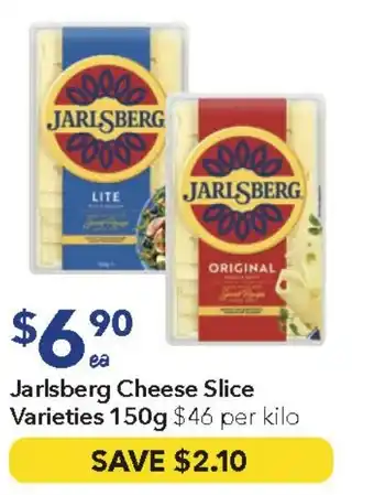Ritchies Jarlsberg cheese slice varieties offer