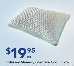 Ritchies Odyssey memory foam ice cool pillow offer