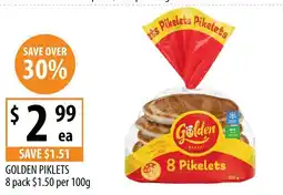 Supabarn Golden piklets 8 pack offer