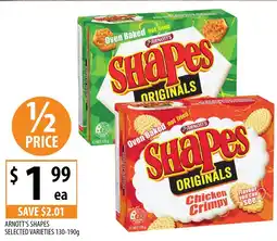 Supabarn Arnott's shapes offer
