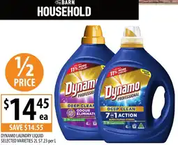 Supabarn Dynamo laundry liquid offer