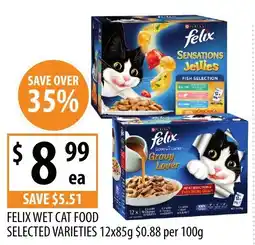 Supabarn Felix wet cat food offer