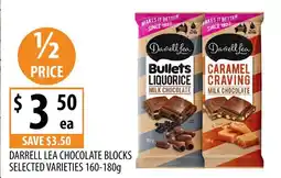 Supabarn Darrell lea chocolate blocks offer