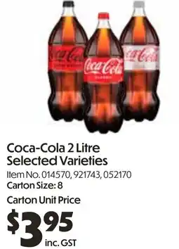 Campbells Wholesale Coca-cola offer