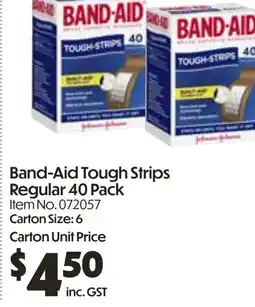 Band-aid tough strips regular