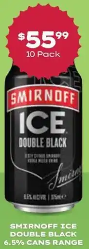 Thirsty Camel Smirnoff ice double black offer