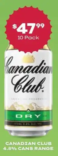 Thirsty Camel Canadian club offer
