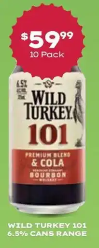 Thirsty Camel Wild turkey 101 offer