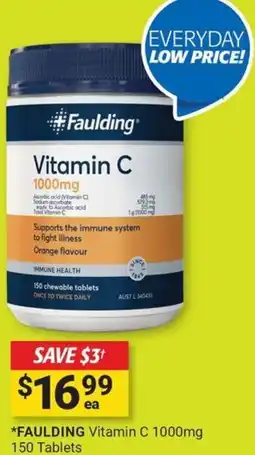 Cincotta Chemist Faulding vitamin c offer