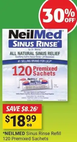 Cincotta Chemist Neilmed sinus rinse refill offer