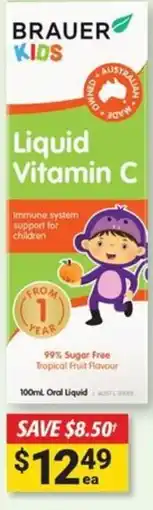 Cincotta Chemist BRAUER KIDS offer