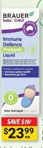 Cincotta Chemist Brauer baby&child offer