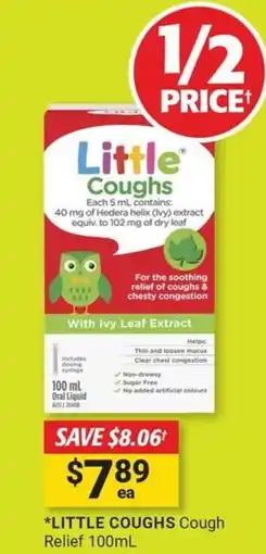 Cincotta Chemist Little coughs offer