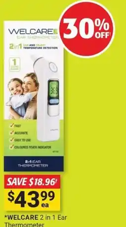 Cincotta Chemist Welcaree ear thermometer offer