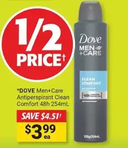 Cincotta Chemist Dove men+care antiperspirant clean comfort offer