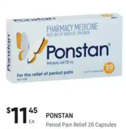 Ponstan for the relief of period pain