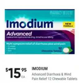 Imodium advanced diarrhoea & wind pain