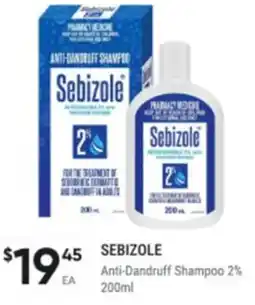 Sebizole anti-dandruff shampoo