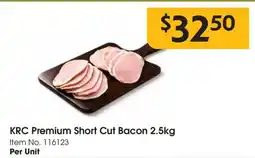 C-Store Distribution KRC Premium Short Cut Bacon offer