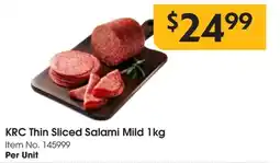 C-Store Distribution KRC Thin Sliced Salami Mild offer