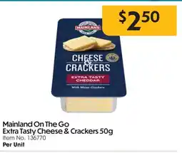 C-Store Distribution Extra Tasty Cheese & Crackers offer