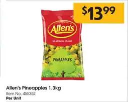 C-Store Distribution Allen's pineapples offer