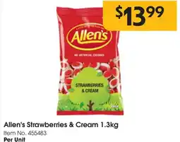 C-Store Distribution Allen's strawberries & cream offer