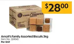 C-Store Distribution Arnott's family assorted biscuits offer