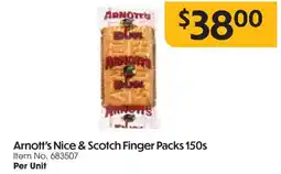 C-Store Distribution Arnott's nice & scotch finger offer