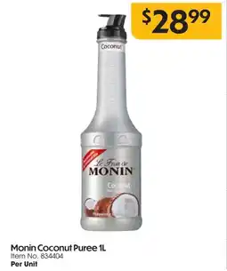 C-Store Distribution Monin coconut puree offer