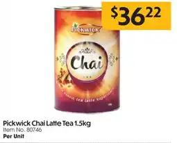 C-Store Distribution Pickwick chai latte tea offer