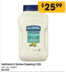 C-Store Distribution Hellmann's tartare dressing offer