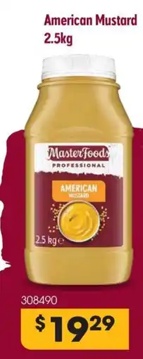 C-Store Distribution American mustard offer