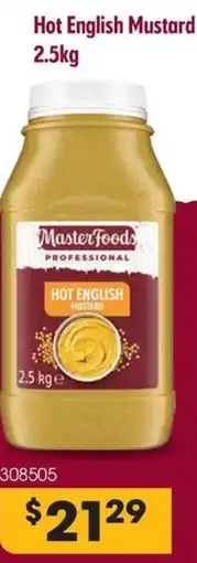 C-Store Distribution Hot english mustard offer