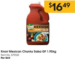 C-Store Distribution Knorr mexican chunky salsa offer