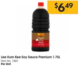 C-Store Distribution Lee kum kee soy sauce premium offer