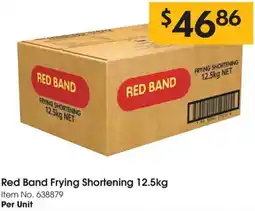 C-Store Distribution Red band frying shortening offer