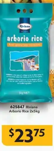 C-Store Distribution Riviana arborio rice offer