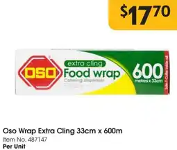 C-Store Distribution Oso wrap extra cling offer
