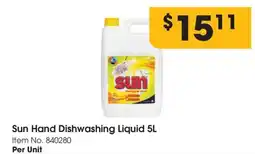 C-Store Distribution Sun hand dishwashing liquid offer