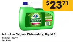 C-Store Distribution Palmolive original dishwashing liquid offer