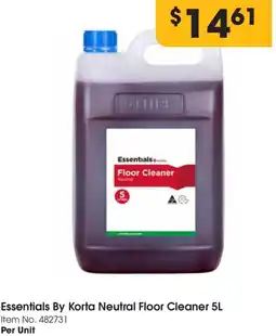 C-Store Distribution Essentials by korta neutral floor cleaner offer