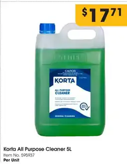 C-Store Distribution Korta all purpose cleaner offer